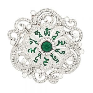 Groen Tara Broche