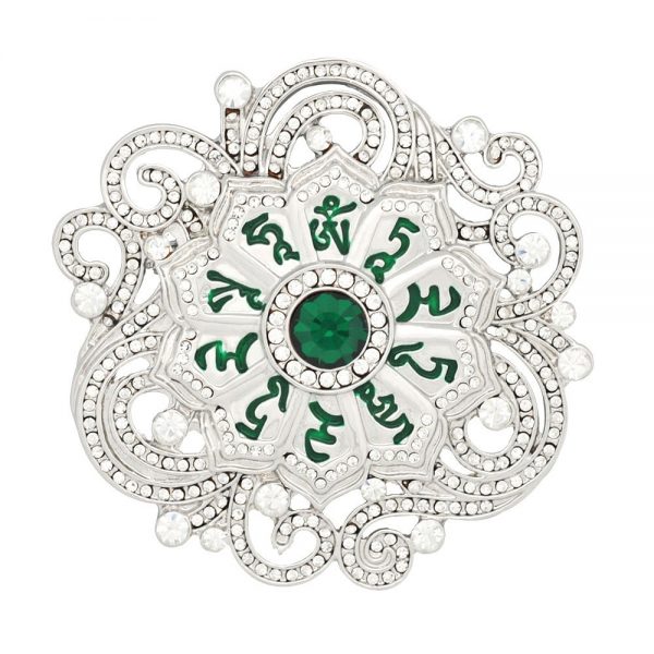 Groen Tara Broche