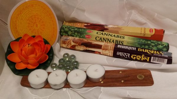 wierook 1 oranje set Doorzichtig