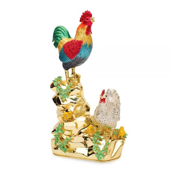 Happy Family Rooster metal