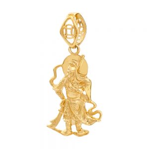 Gift of Gold Kuan Kung pendant