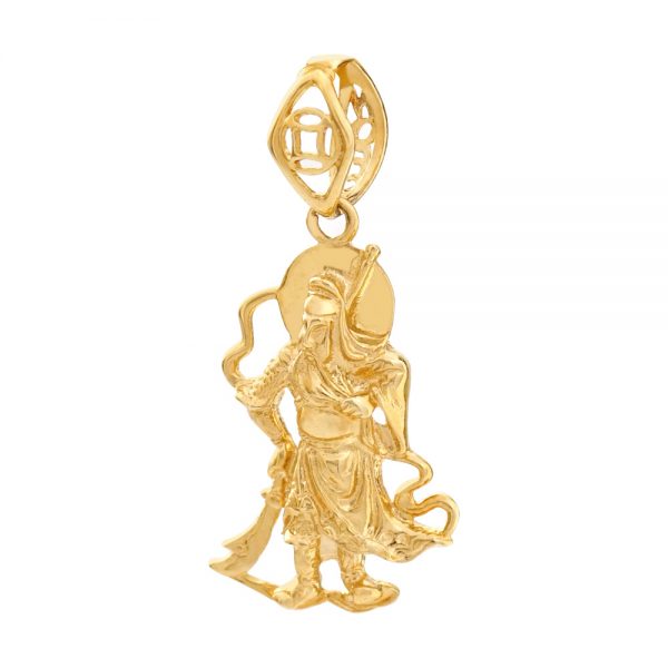 Gift of Gold Kuan Kung pendant