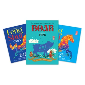 Boeken, set van 3 - Almanak, Diary en Varken/Boar horoscoopboek 2026. Levering eind november/medio december 2025