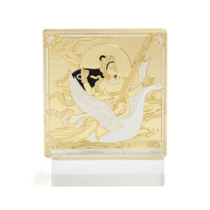 Beeld Mini Saraswati Plaque