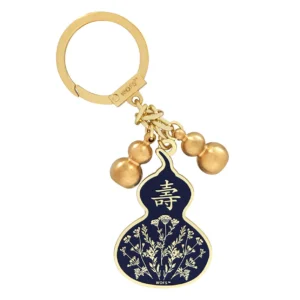 Sleutel hanger Triple Blessings Wu Lou Amulet 2027