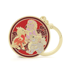 Sleutelhanger Triple Metal Guardians Amulet 2027